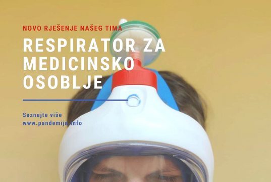 HRVATSKI TIM PROIZVEO RESPIRATOR za medicinsko osoblje u borbi protiv korone