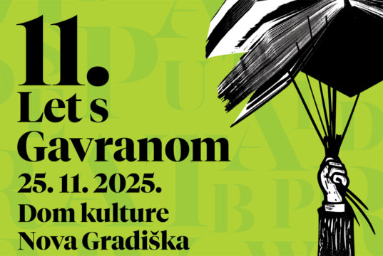 11. LET S GAVRANOM – Predstava i književni susret u utorak 25. studenoga