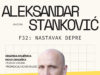 Predstavljanje knjige “F32” Aleksandra Stankovića u ponedjeljak u Gradskoj vijećnici