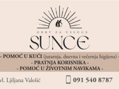 Obrt SUNCE – Podrška obiteljima kada je najpotrebnija