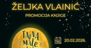 Promocija knjige “TAJNA MALE GLJIVE” Željke Vlainić u petak u Gradskoj knjižnici