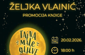 Promocija knjige “TAJNA MALE GLJIVE” Željke Vlainić u petak u Gradskoj knjižnici