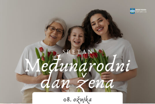 Županijska čestitka povodom Međunarodnog dana žena