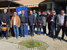 Uoči Uskrsa, članovi GO HDZ-a NG družili se s građanima i dijelili pisanice, simbol novog života i nade /VIDEO/