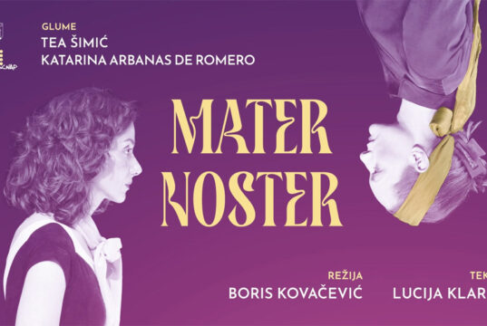 Komična predstava “MATER NOSTER” u srijedu u Domu kulture NG /VIDEO/