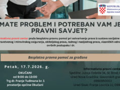 IPC – U petak 17. srpnja BESPLATNA PRAVNA POMOĆ za građane Općine Okučani od 9 do 13 sati