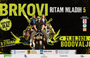 Koncert Brkova i B strane u petak u Bodovaljcima na RITMU MLADIH 5