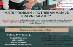 IPC – U petak 11. rujna BESPLATNA PRAVNA POMOĆ za građane Općine Staro Petrovo Selo od 9 do 13 sati