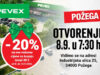 8. rujna PEVEX otvara prodajni centar u Požegi!